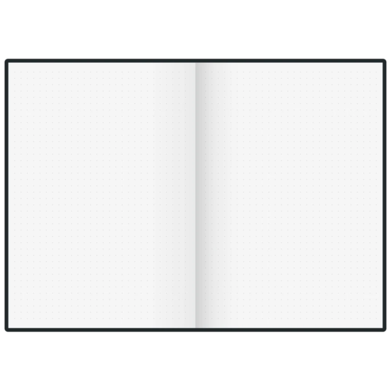 Notizbuch Earth Tone A5 punktiert Naturkarton hellgrau (Lagerware)