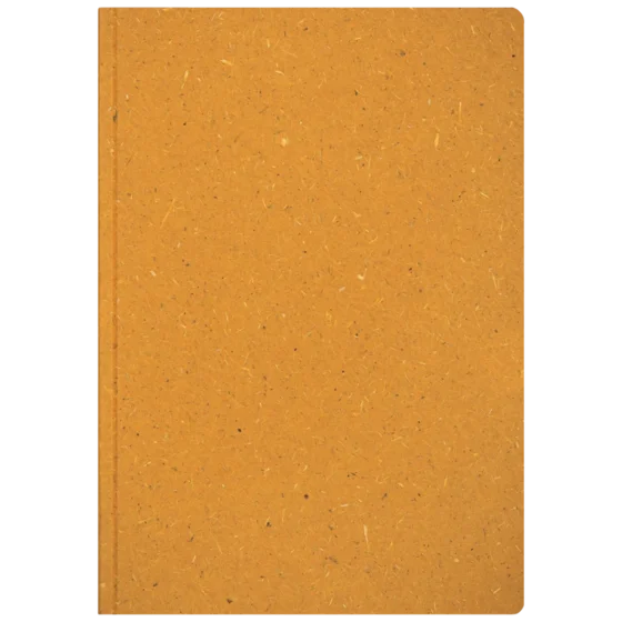 Notizbuch Earth Tone A5 punktiert Naturkarton orange (Lagerware)
