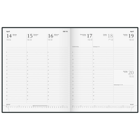 Buchkalender Modell 861