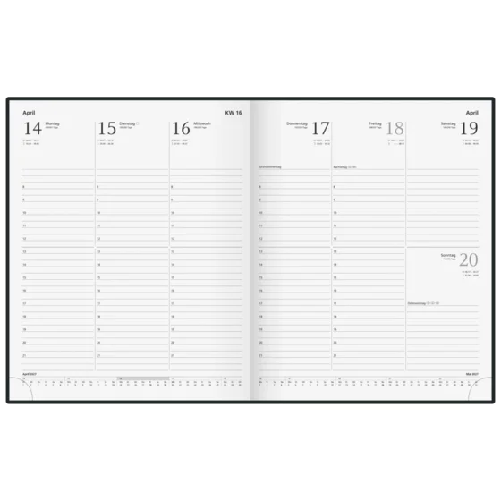 Buchkalender Modell 861