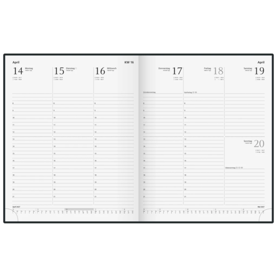 Buchkalender Modell 861