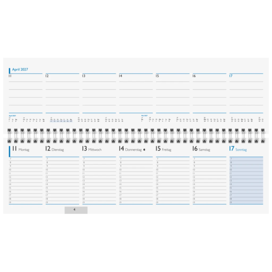 Tischkalender Modell 59 D