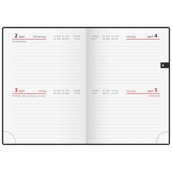 Taschenkalender Modell 29 D