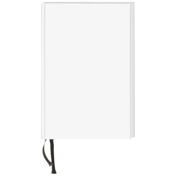 Notizbuch Office A5 Bucheinband (Inhalt mit Strichperforation) weiß (Lagerware)