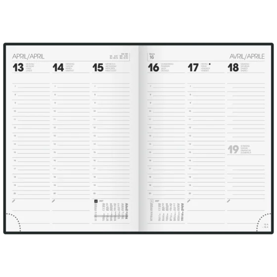 Buchkalender Modell 796