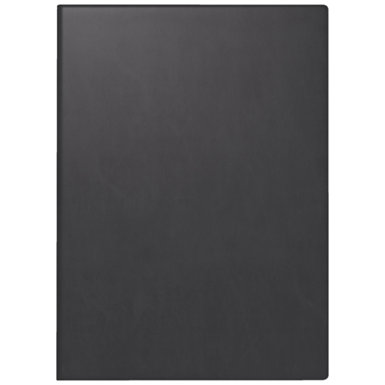 Taschenkalender Modell 733 11 Kunststoffolie Alpha schwarz (Lagerware)