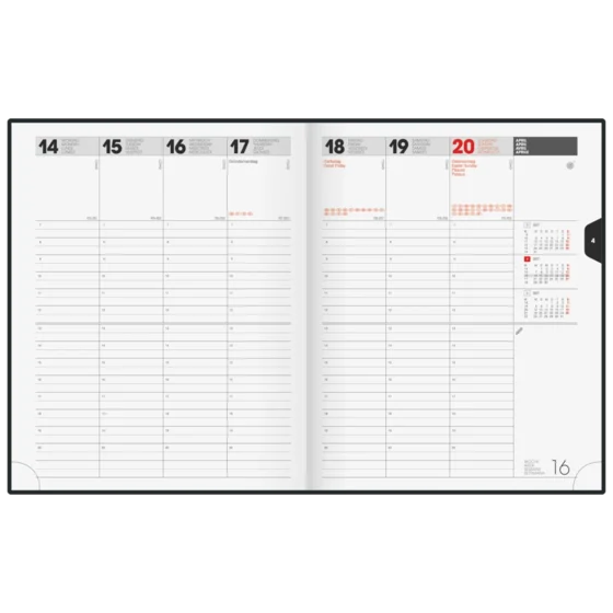 Buchkalender Modell 761