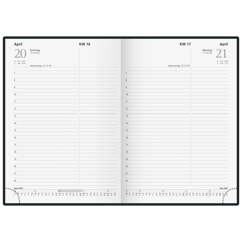 Buchkalender Modell 793