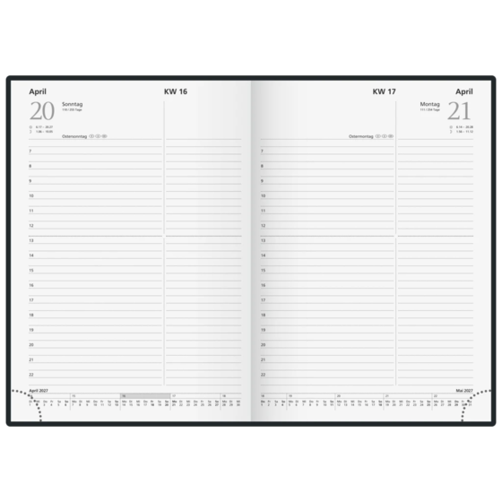 Buchkalender Modell 793