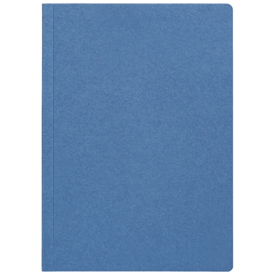 Notizbuch Earth Recycling A5 Dotted punktiert Recyclingkarton blau (Lagerware)