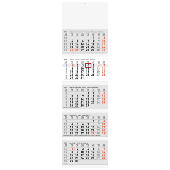 Mehrmonatskalender Modell 702 30