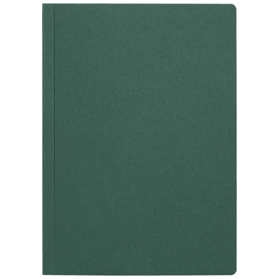 Notizbuch Earth Recycling A5 Dotted punktiert Recyclingkarton dunkelgrün (Lagerware)