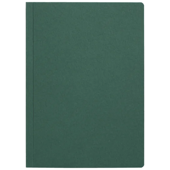 Notizbuch Earth Recycling A5 Dotted punktiert Recyclingkarton dunkelgrün (Lagerware)
