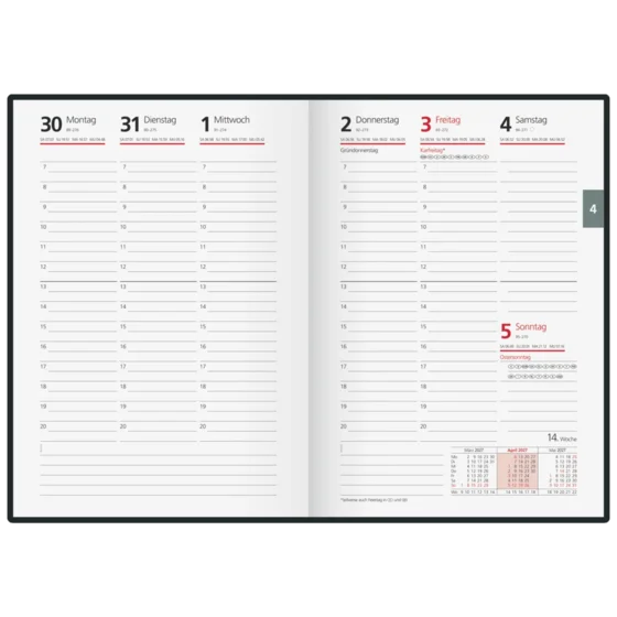 Buchkalender Modell 42 D