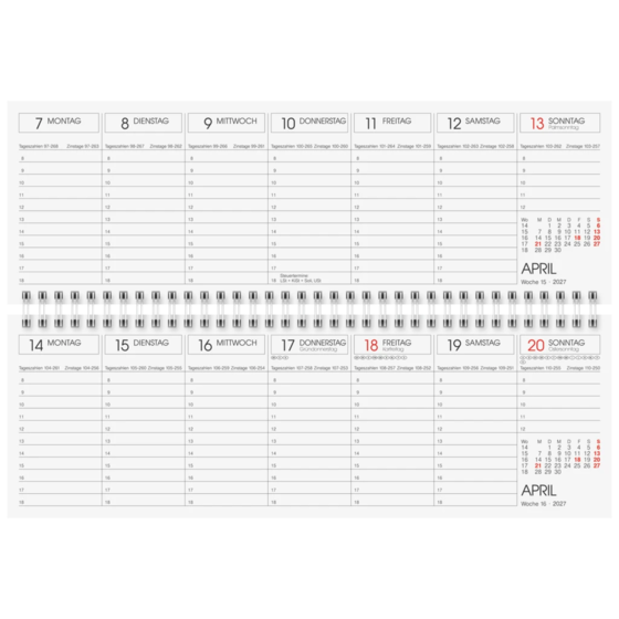 Tischkalender Modell 778