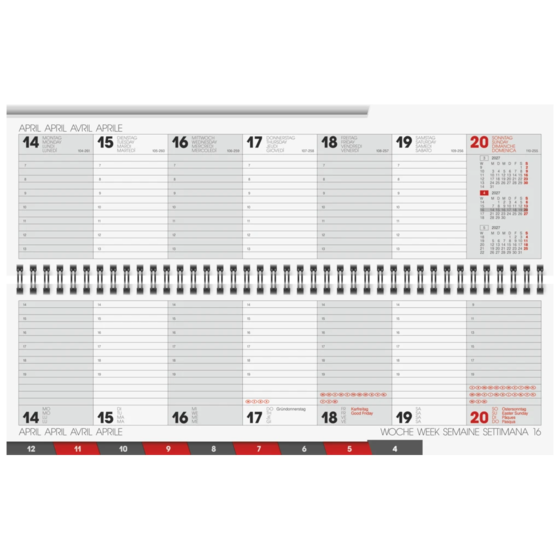 Tischkalender Modell 777
