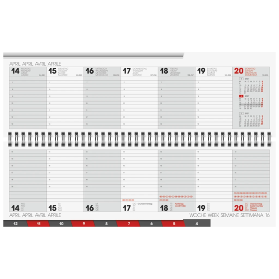 Tischkalender Modell 777
