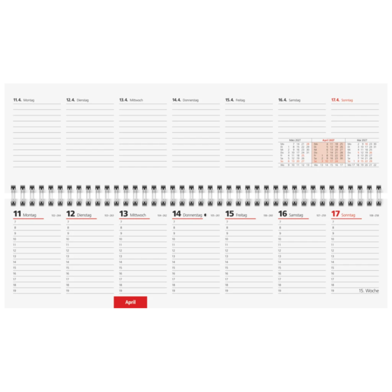 Tischkalender Modell 50 D