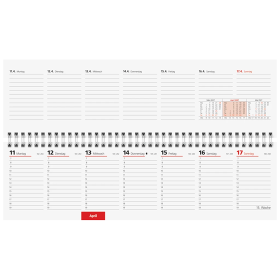 Tischkalender Modell 50 D
