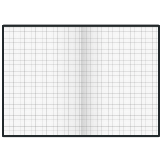 Taschenkalender Modell 733 11 Recyclingkarton (formatbündig, runde Ecken) dunkelgrau (Lagerware)