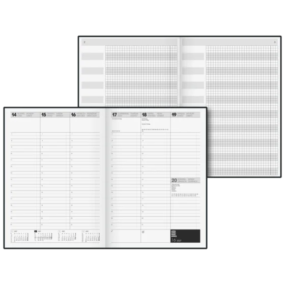 Buchkalender Modell 724 Time Center