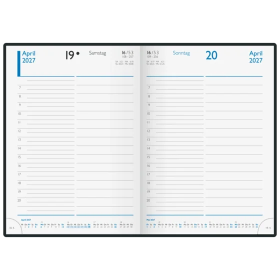 Buchkalender Modell 769