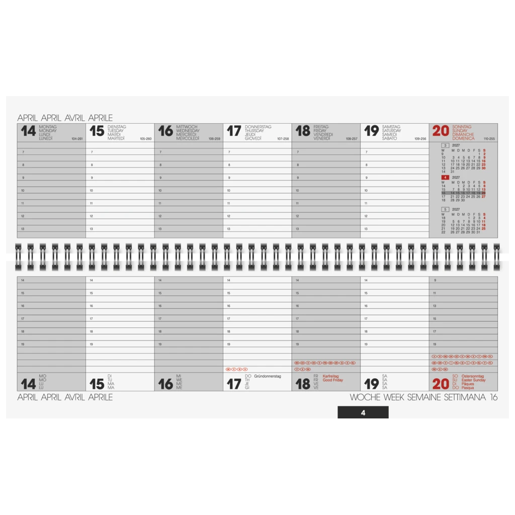 Tischkalender Modell 776