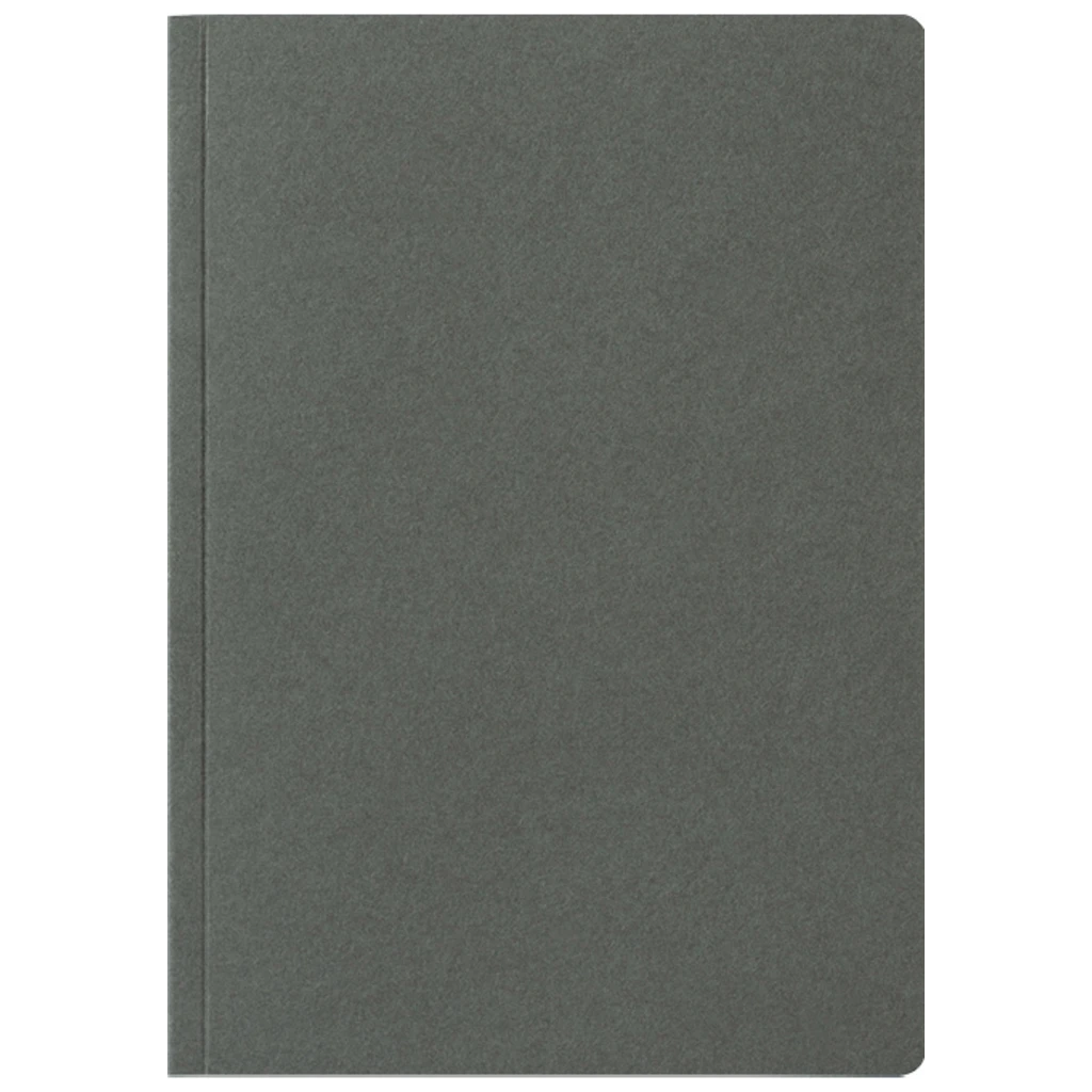 Taschenkalender Modell 733 11 Recyclingkarton (formatbündig, runde Ecken) dunkelgrau (Lagerware)