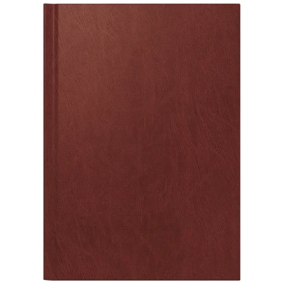 Buchkalender Modell 795 Bucheinbandstoff Miradur weinrot (Lagerware)