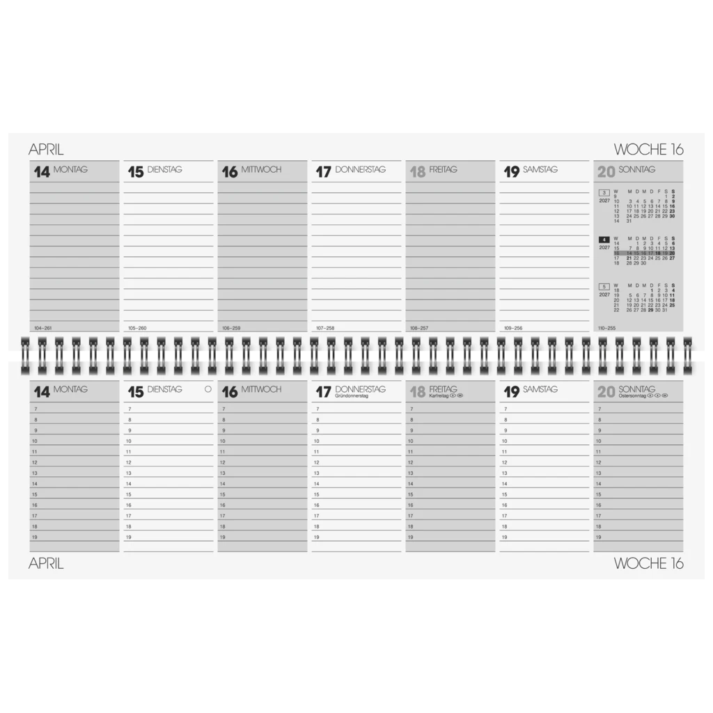 Tischkalender Modell 774