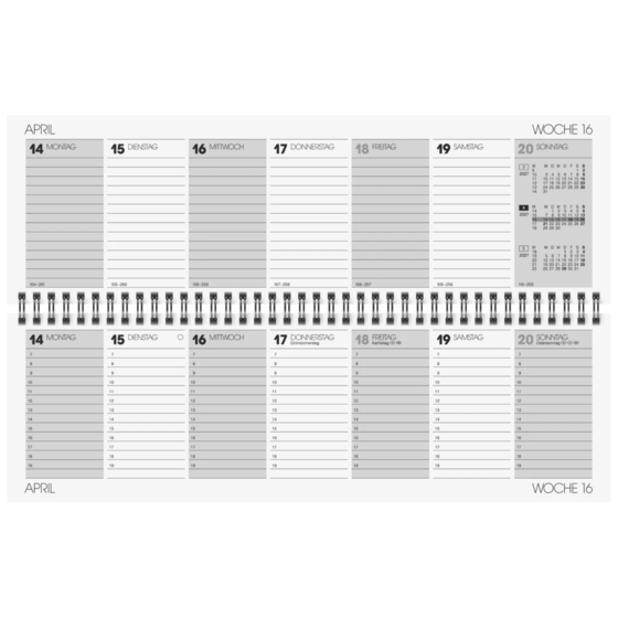Tischkalender Modell 774