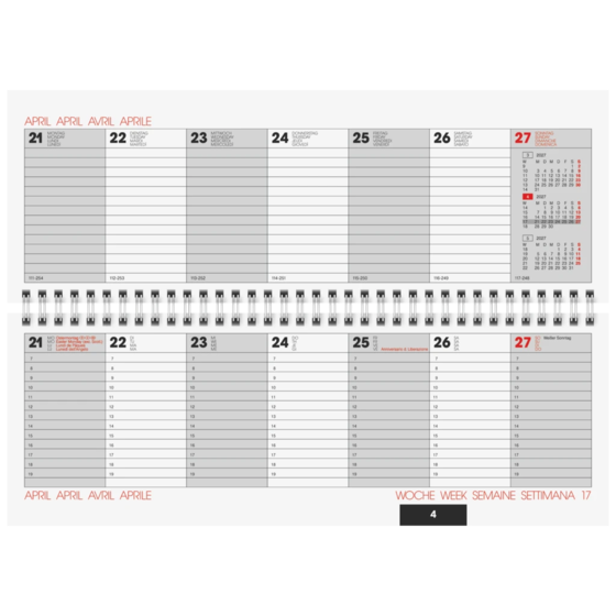 Tischkalender Modell 772