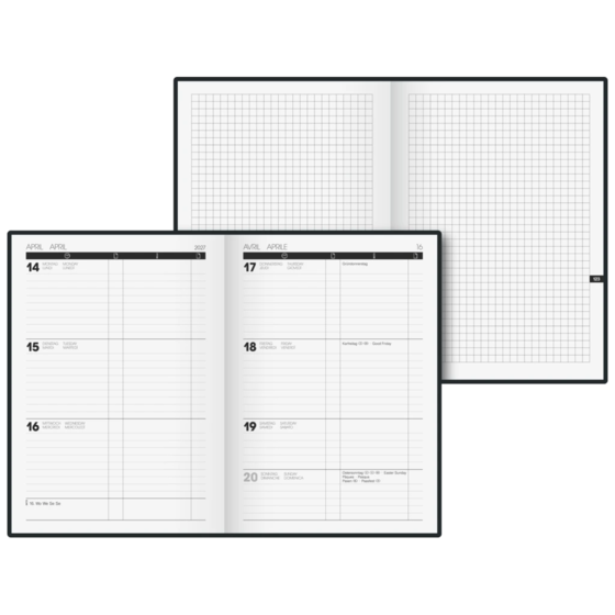 Buchkalender Modell 725 Time Center