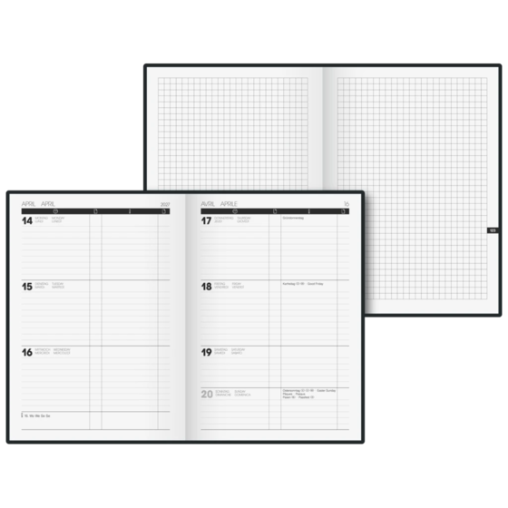 Buchkalender Modell 725 Time Center