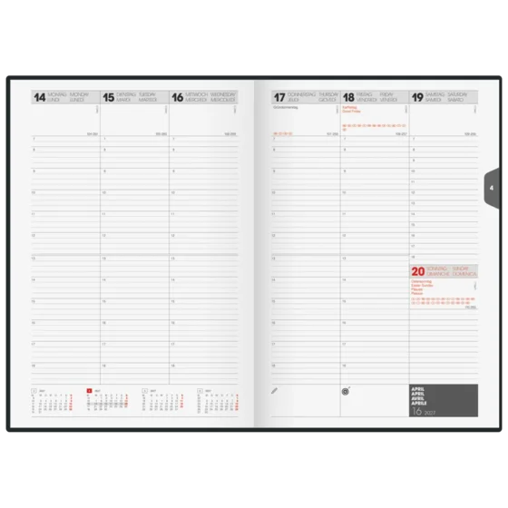 Buchkalender Modell 797