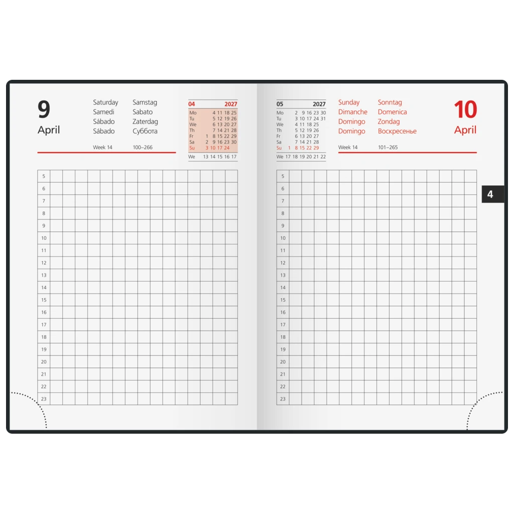 Taschenkalender Modell 33 Y