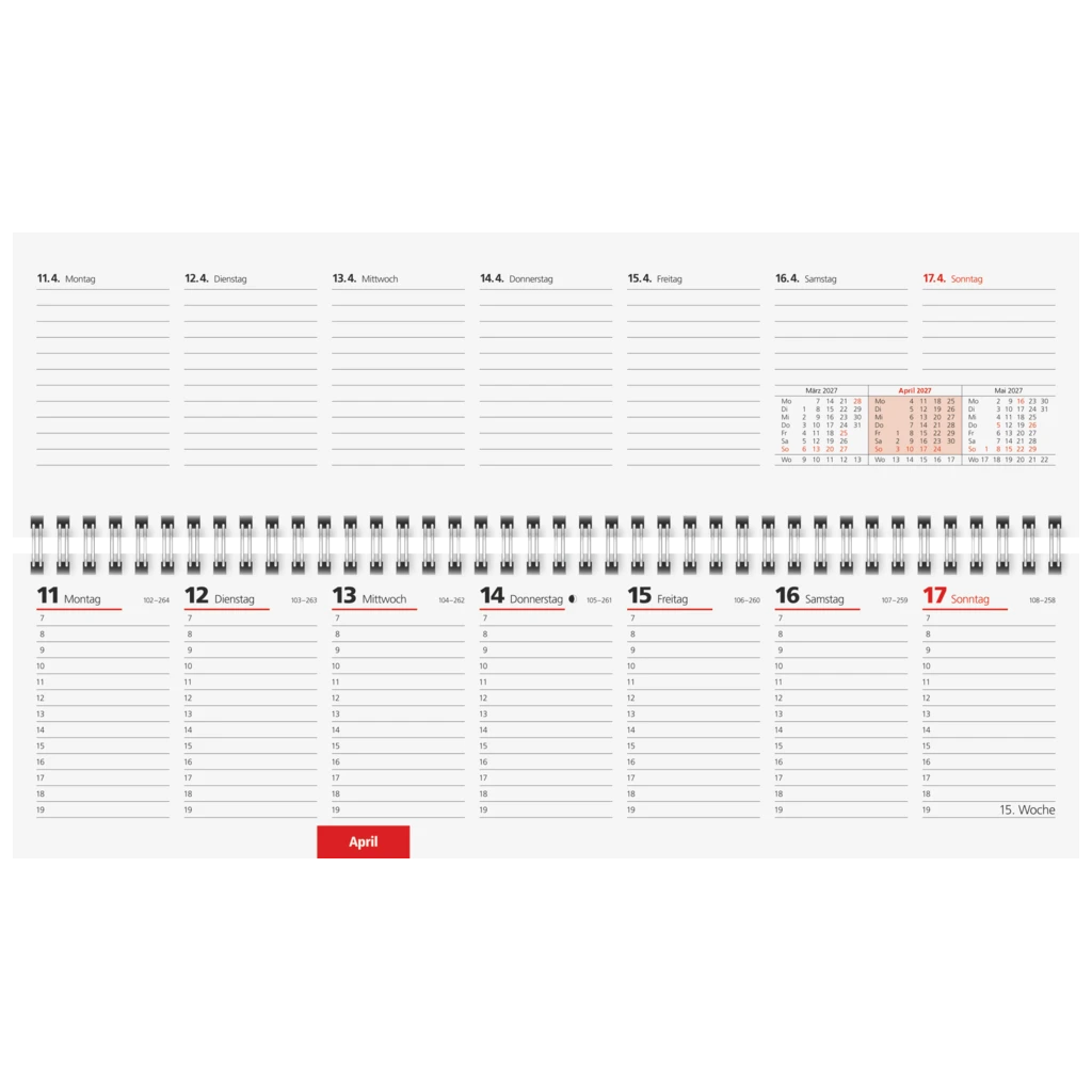 Tischkalender Modell 50 D