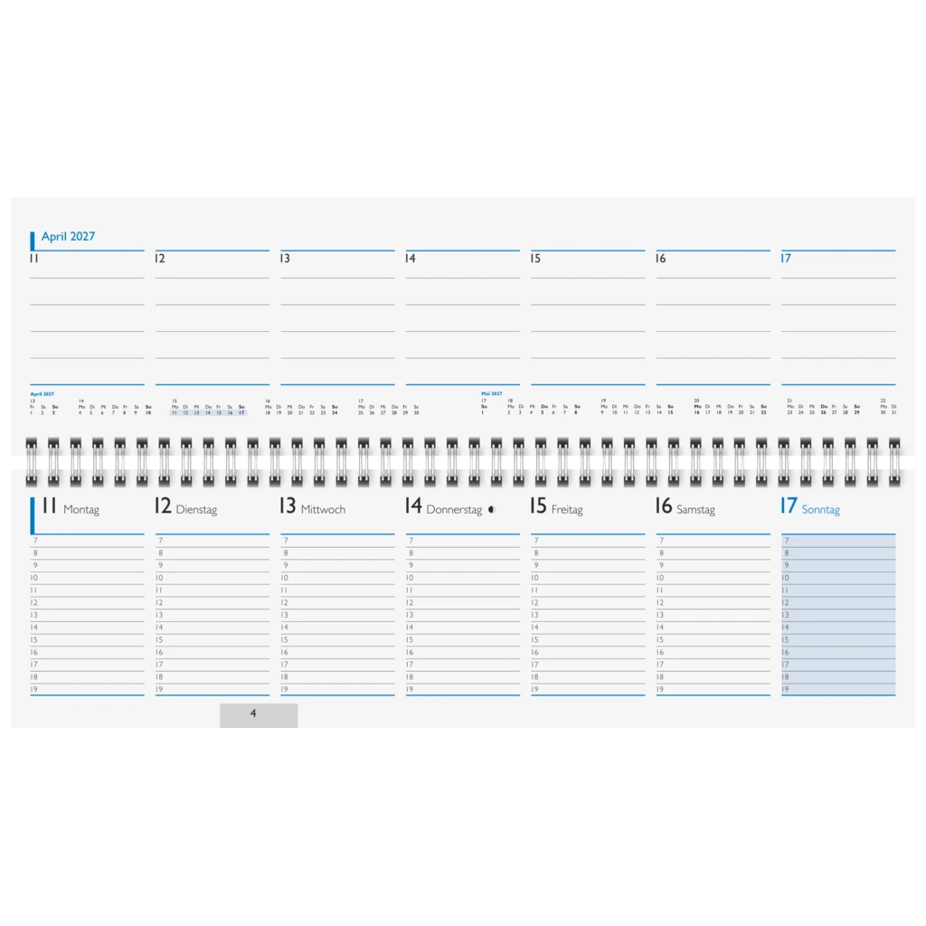 Tischkalender Modell 59 D