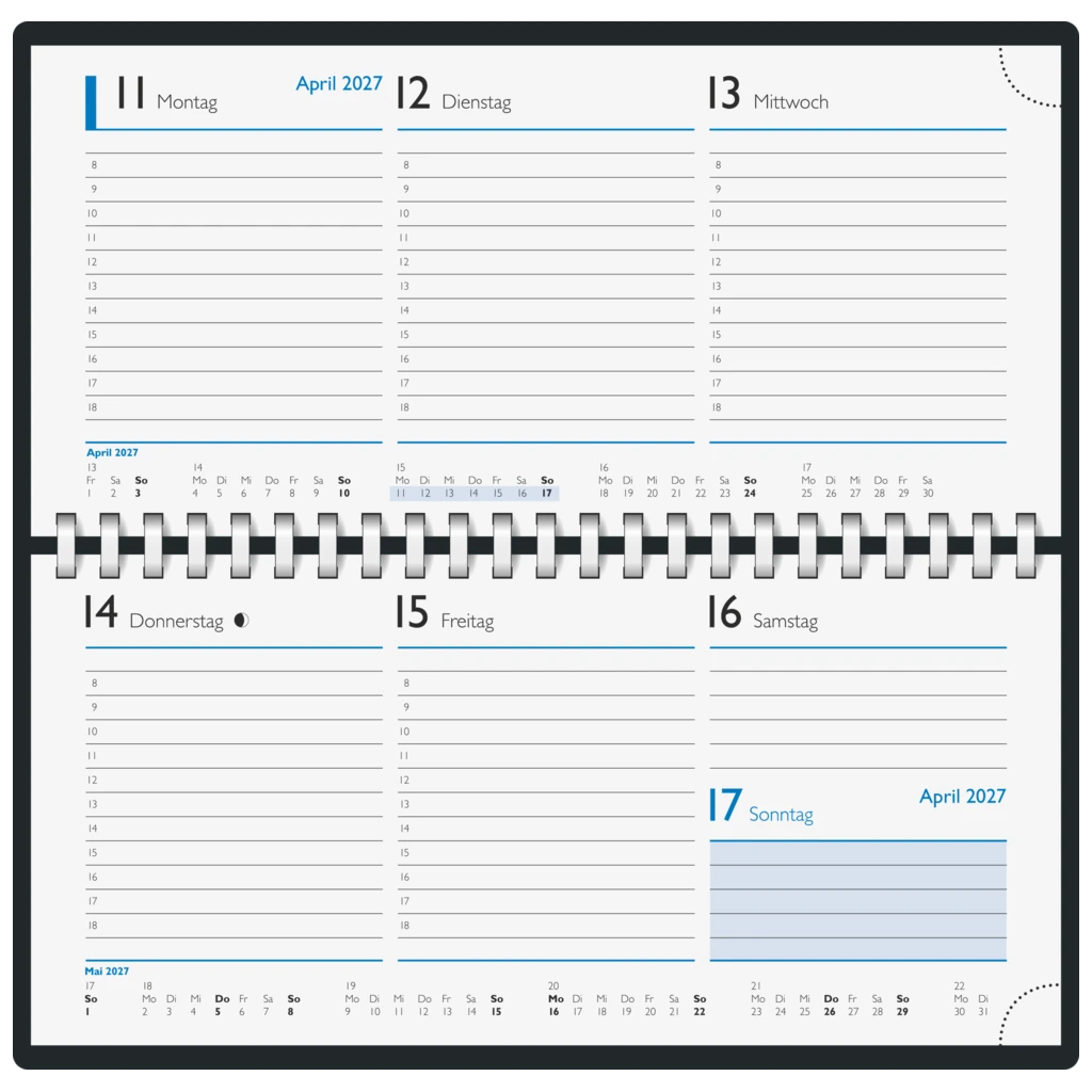 Taschenkalender Modell 80 D