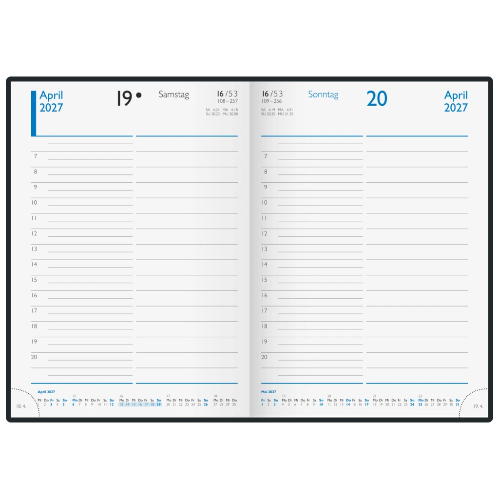 Buchkalender Modell 769