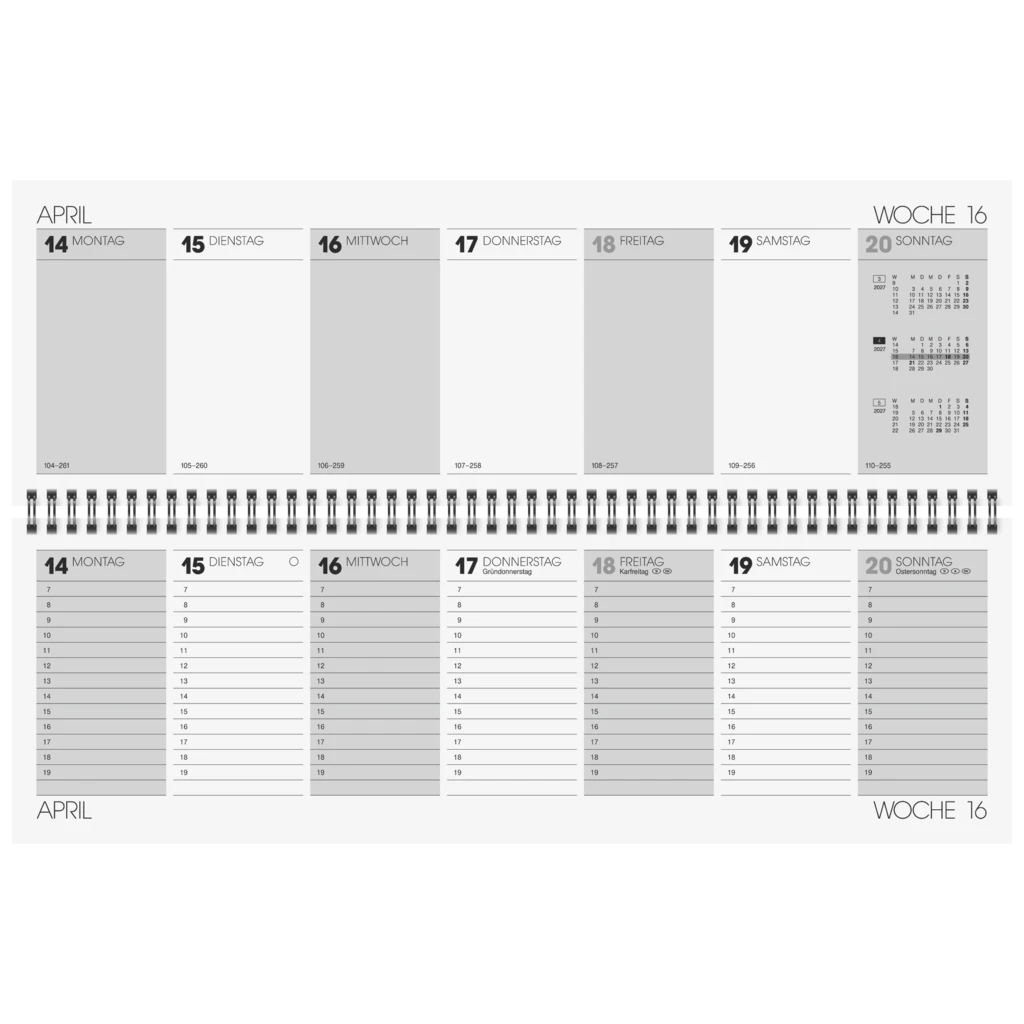 Tischkalender Modell 775