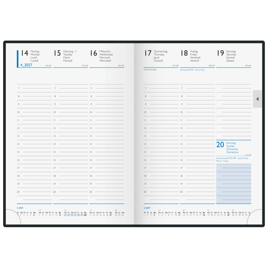 Buchkalender Modell 794