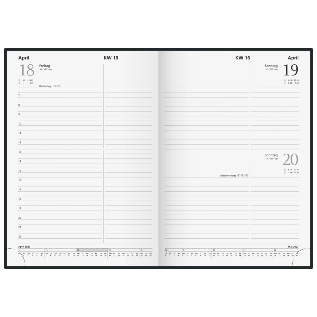Buchkalender Modell 795 62