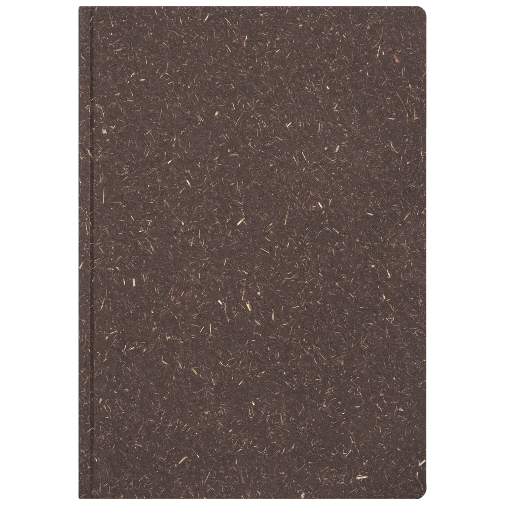 Notizbuch Earth Tone A5 punktiert Naturkarton braun (Lagerware)