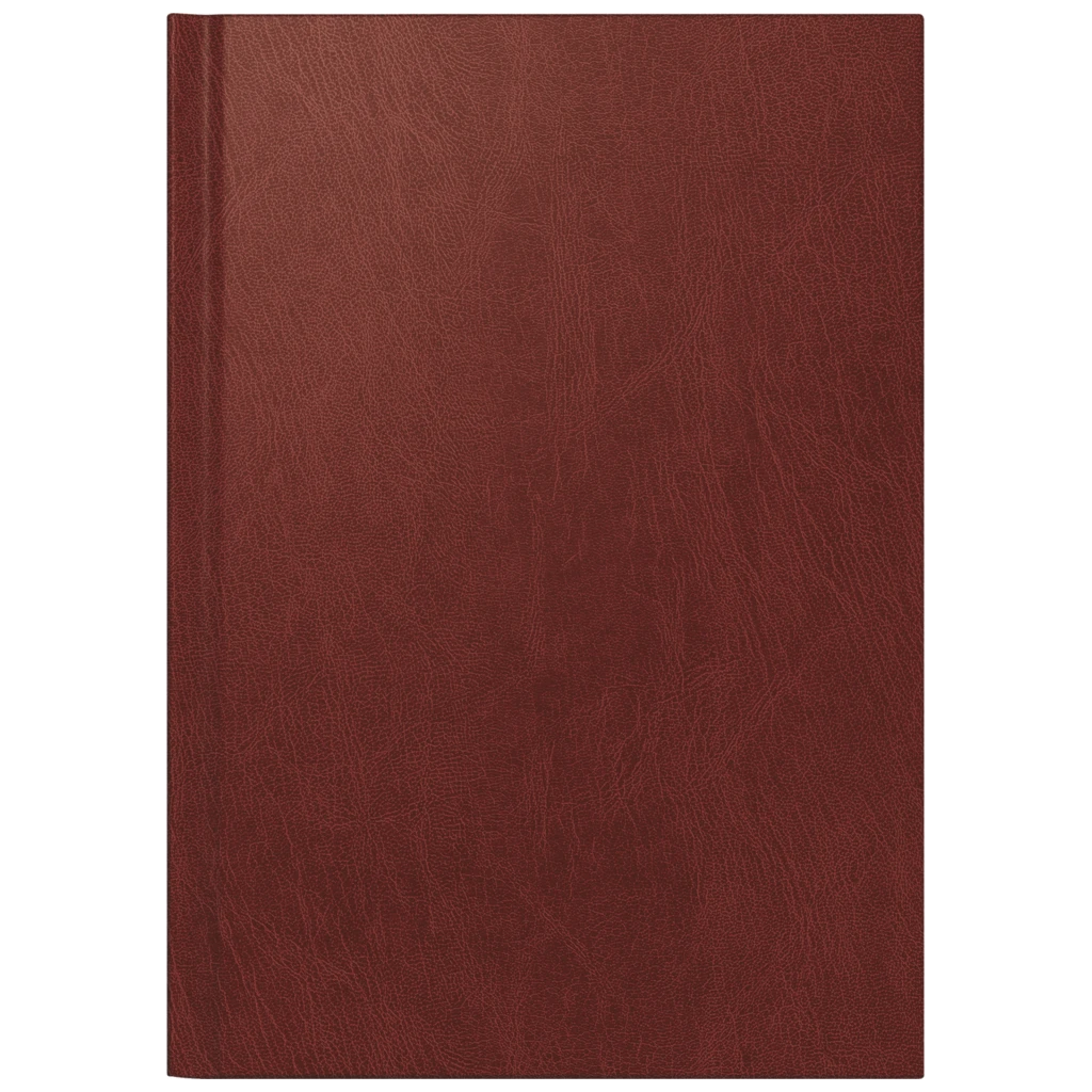 Buchkalender Modell 795 Bucheinbandstoff Miradur weinrot (Lagerware)