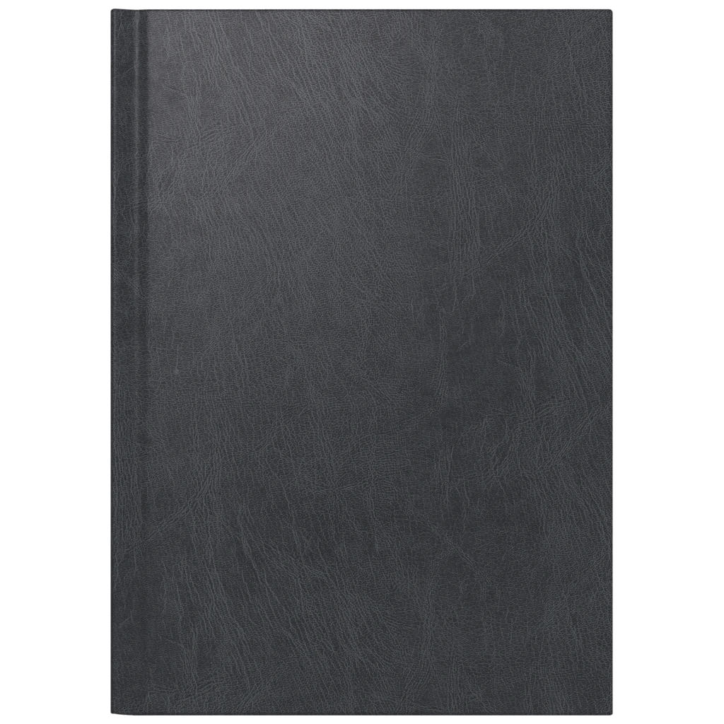 Buchkalender Modell 895 Bucheinbandstoff Miradur schwarz (Lagerware)